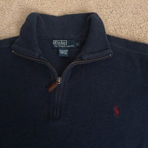 Men’s size M, Polo 1/4 zip sweater.